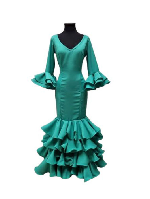 Taille 42. Robe Flamenco. Mod. Manuela Verde